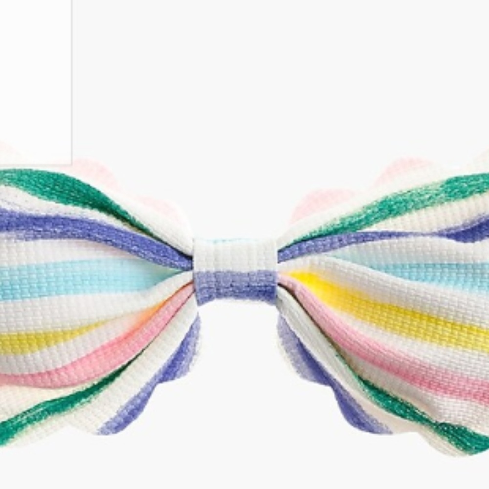 NWT Marysia bikini top in watercolor stripe size M